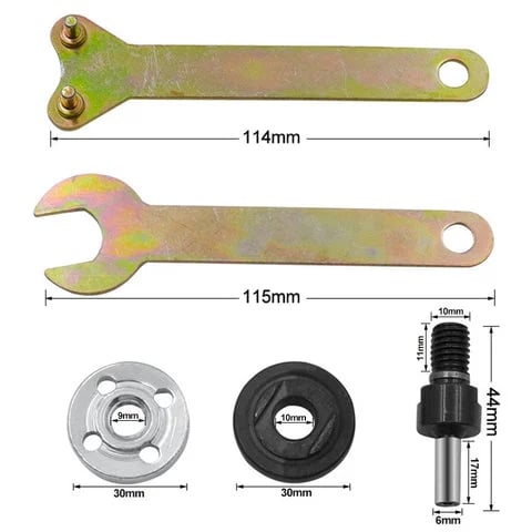 Drill Adapter for Angle Grinder 6/10 mm