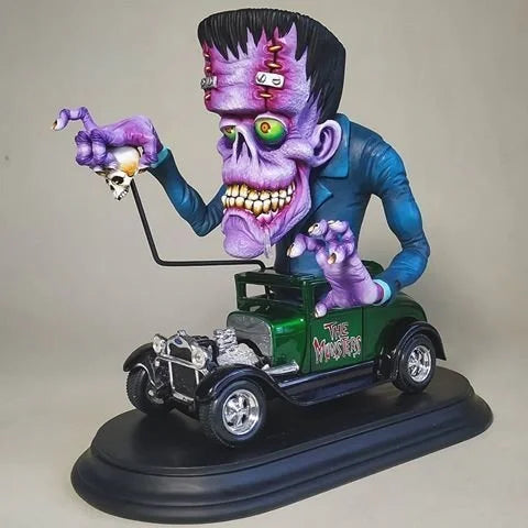 Collectible Rat Fink Model Toy for Halloween Decor
