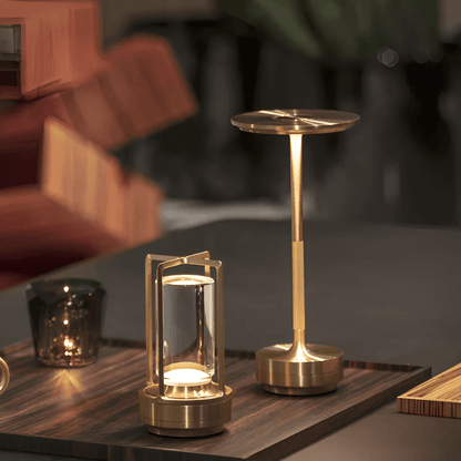 Wireless LED Table Lamp with Rechargeable Battery
