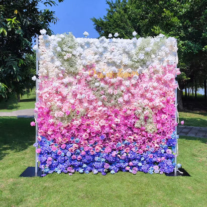 Handcrafted 3D Floral Wall Art Decoration - Eco-Friendly