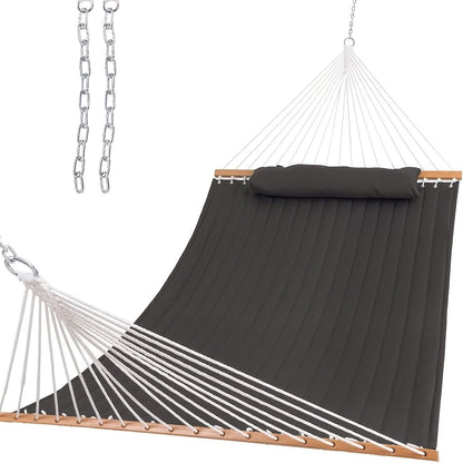 Spacious Quilted Hammock for Ultimate Outdoor Relaxation