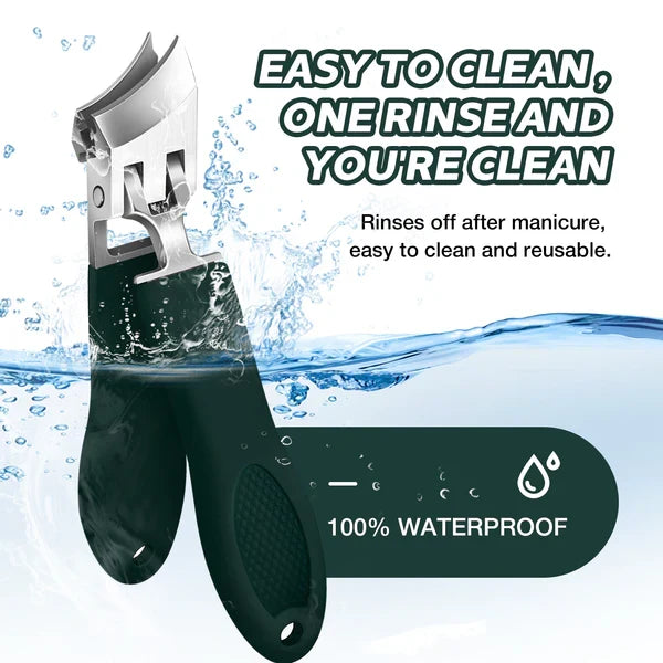 Ergonomic Nail Clipper with Protective Shield – NailMaster Pro