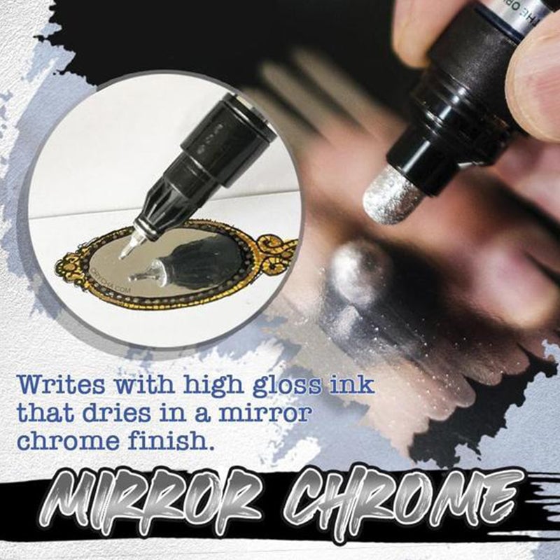 Lustrous Chrome Art Marker | Perfect for Crafting & Detailing