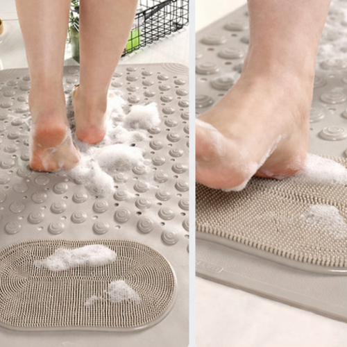 Slip-Resistant Bath Mat - Prevents Falls and Slips for All Ages