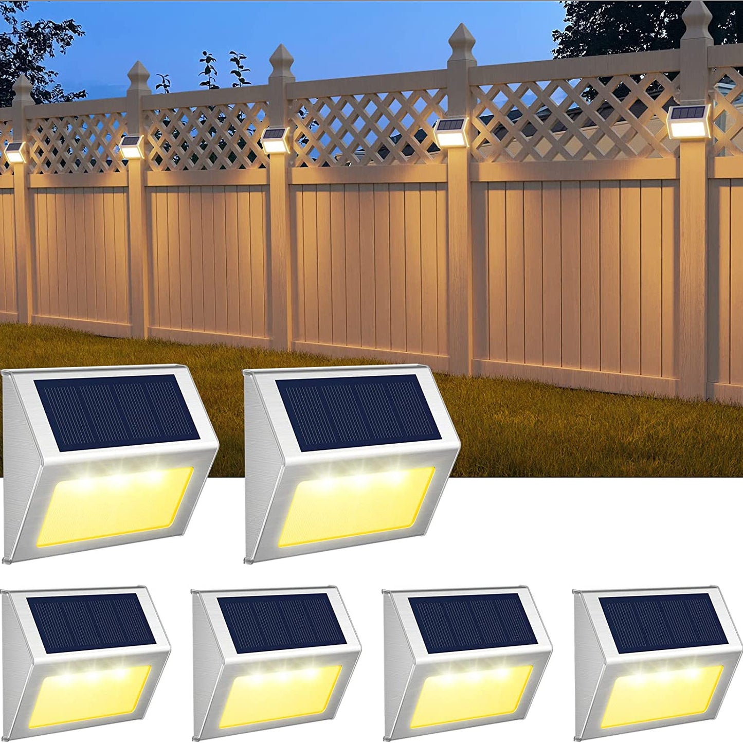 3+3 FREE | GlowGard – Bright Outdoor Lighting All Night without Electricity Costs