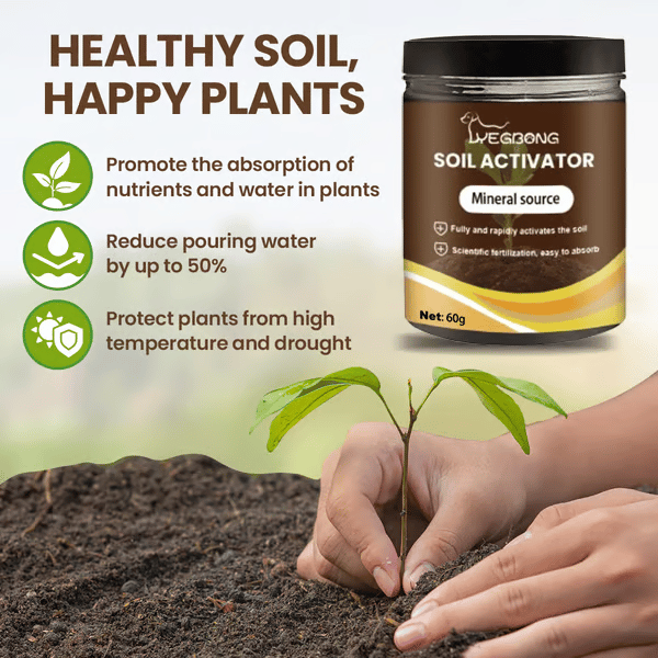 Nutrient Booster 60g | Enhances Root Growth & Nutrient Uptake | Ideal for Garden and Potted Plants