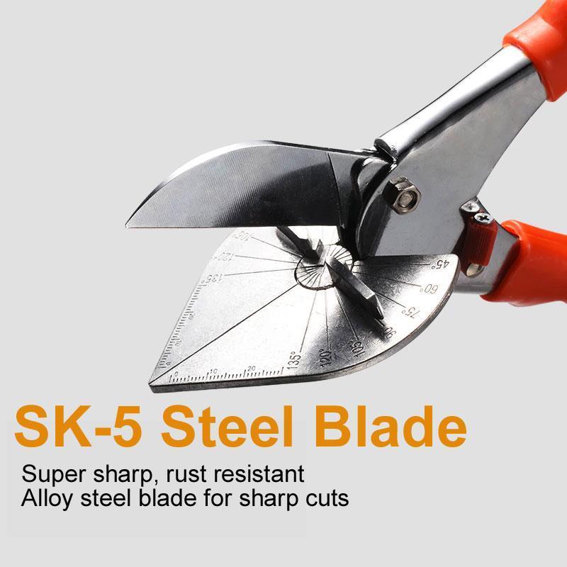 Angle Cutter for PVC & Molding | 45°–135° Adjustable Blade