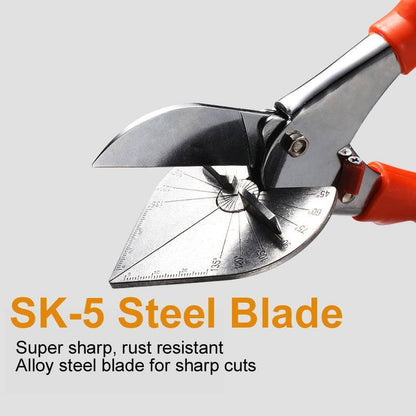 Angle Cutter for PVC & Molding | 45°–135° Adjustable Blade
