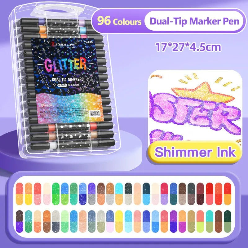 Metallic Shine for Your Art - Illuminate with LumiSketch