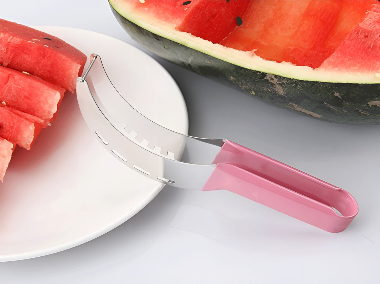 Stainless Steel Watermelon Slicer - Juicy Cutter