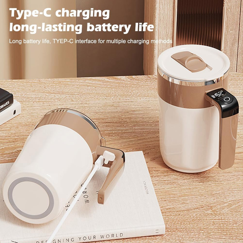 Effortless Hands-Free Drink Mixer for Perfectly Blended Beverages