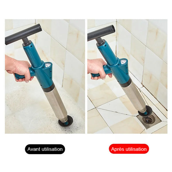 Quickly Eliminates Stubborn Clogs for Clear Drains