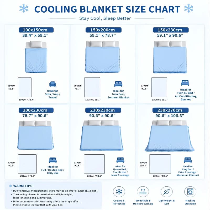 Lightweight Breathable Blanket for Comfortable Sleep and Relaxation