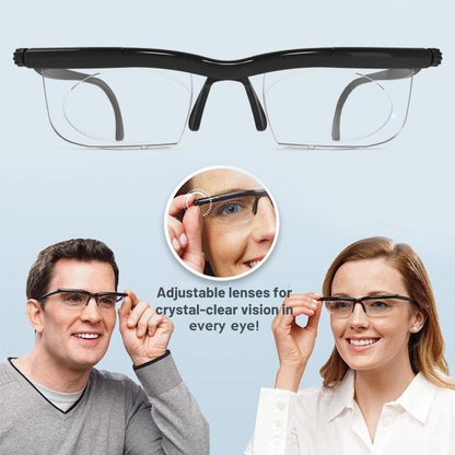 Instant Sharp Vision with Easy Focus Adjustment