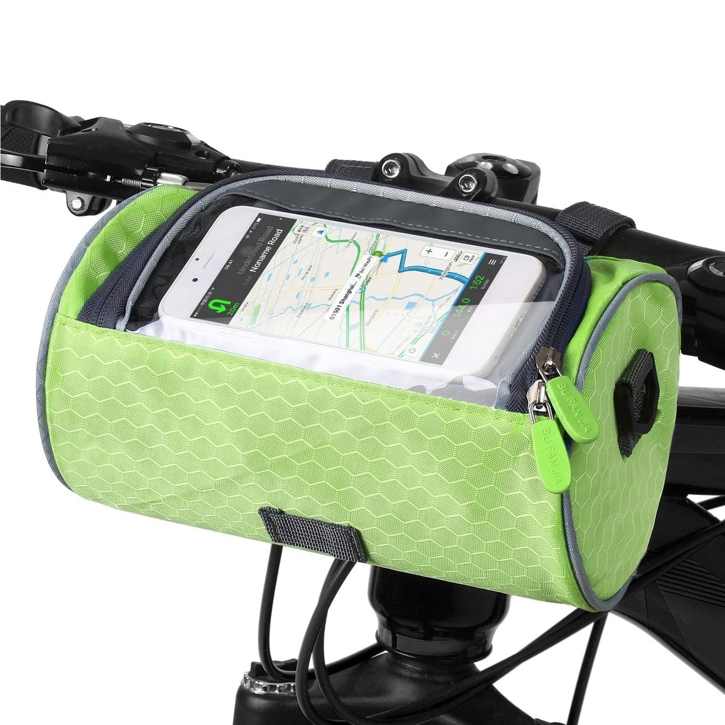 Water-Resistant Bike Bag with Touchscreen Access for Safe Riding