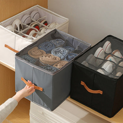 Shoe Storage Organizer for Dust-Free Closet Space Maximization