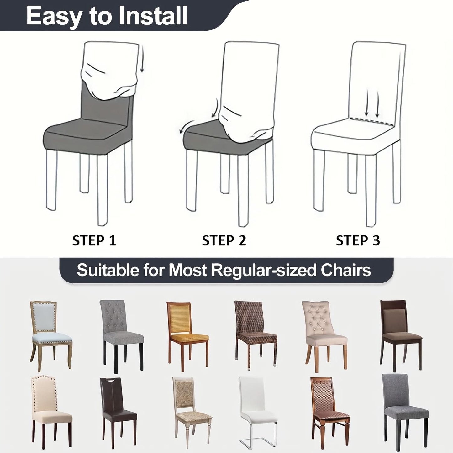 Modern Stretch Polar Fleece Chair Covers for Soft, Protective Seating
