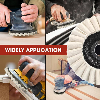 Premium Wool Felt Polishing Pad 125 mm | Durable for Metal & Wood