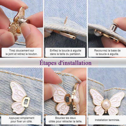 2+2 FREE | Butterfly Clip – Instantly Tighten Loose Clothing without Sewing