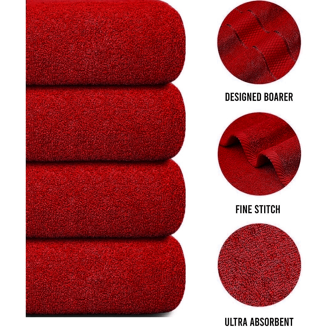 Extra-Large Towel Collection - Fast-Drying Bath Towels
