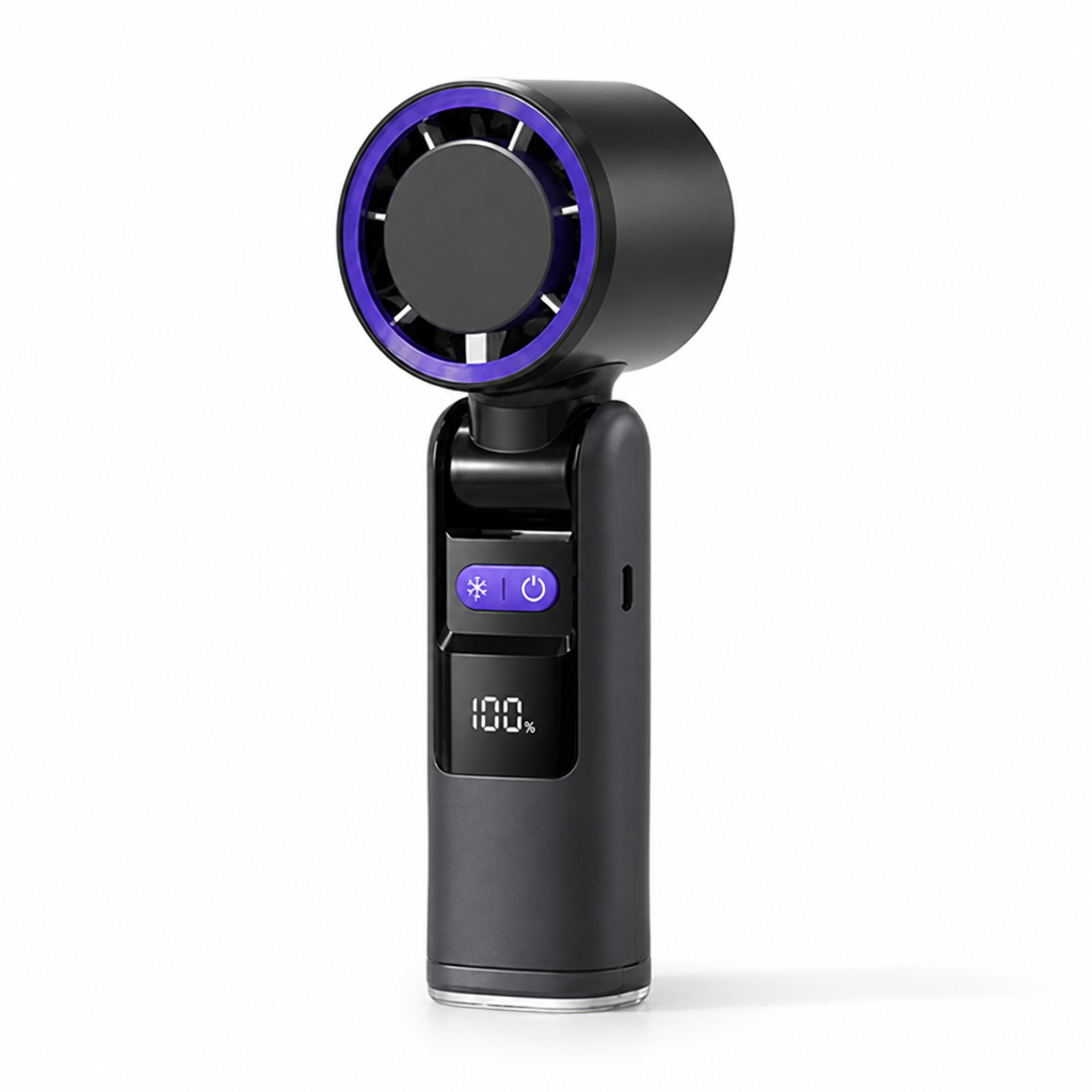 Portable Semiconductor Cooling Fan with 4000 mAh Battery