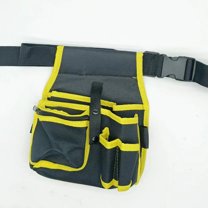 Multifunctional Nylon Tool Belt Pouch for Electricians and Craftsmen