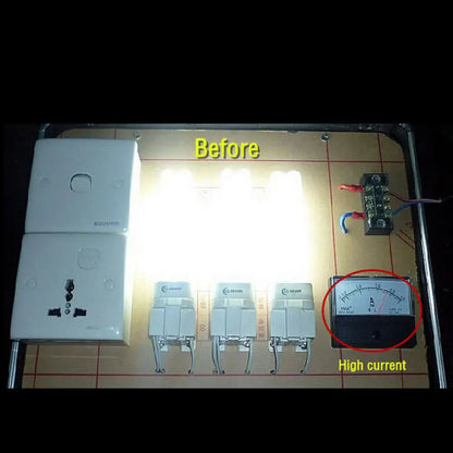 Energy-Saving Socket | Home & Office Energy Optimizer | 90–250 V | Up to 30,000 W | Voltage Stabilizer