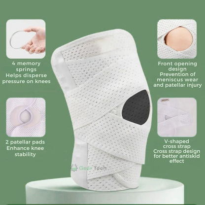 Knee Support for Pain-Free Movement and Enhanced Stability