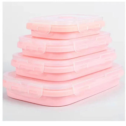 Save 70% Space with Leak-Proof Food Storage Containers - Buy 2 Get 2 Free