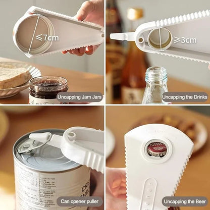 All-in-One Jar, Bottle & Package Opener with Non-Slip Grip