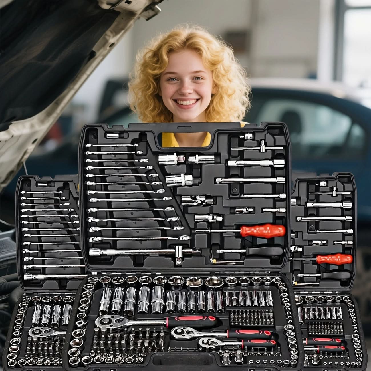 Versatile Repair Tool Set for Home and Garage Applications