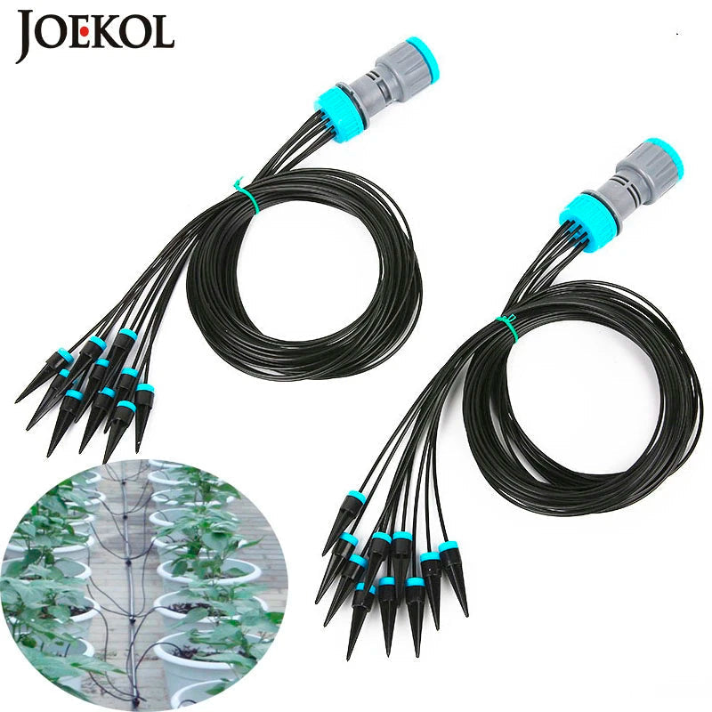 10-Piece Adjustable Drip Irrigation Set | Water-Saving System for Garden & Greenhouse