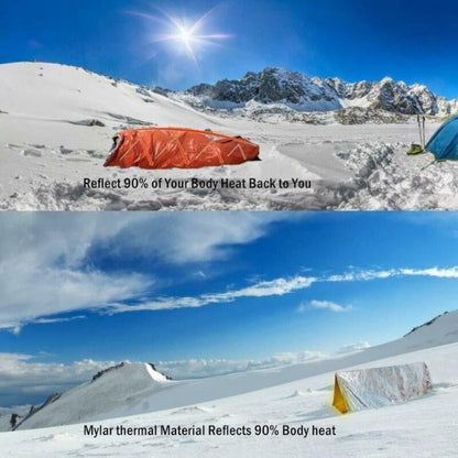 Emergency Thermal Sleeping Bag | Lightweight & Compact for Outdoor Use
