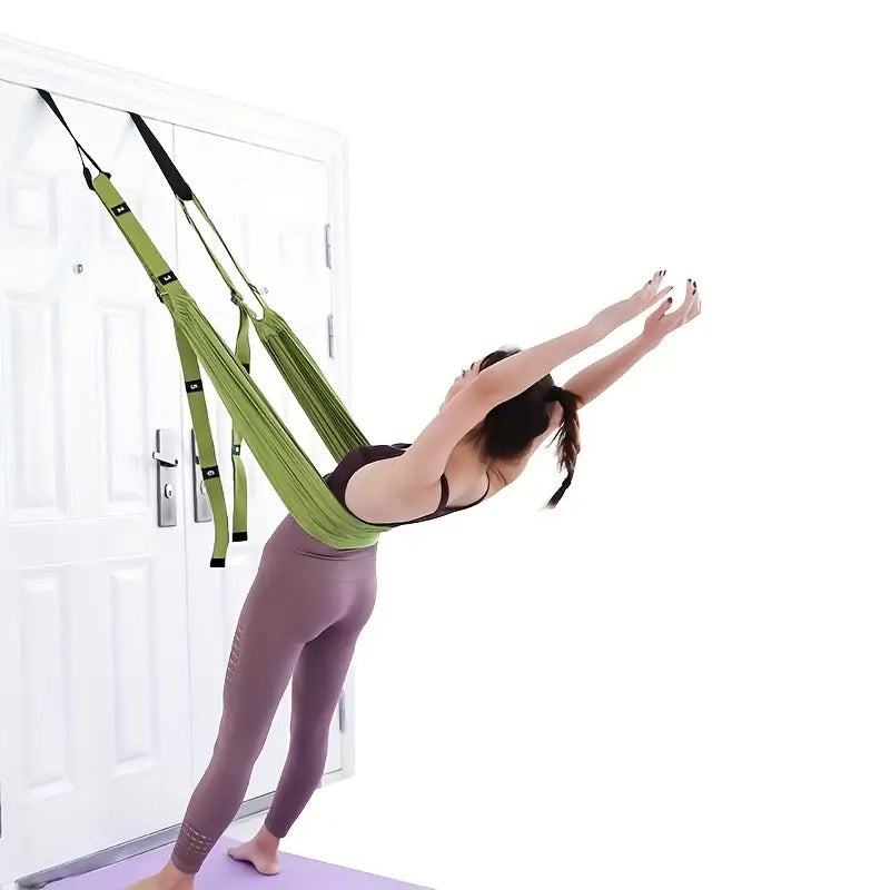 FlexiStretch Pro - Adjustable Yoga Strap for Full-Body Workout