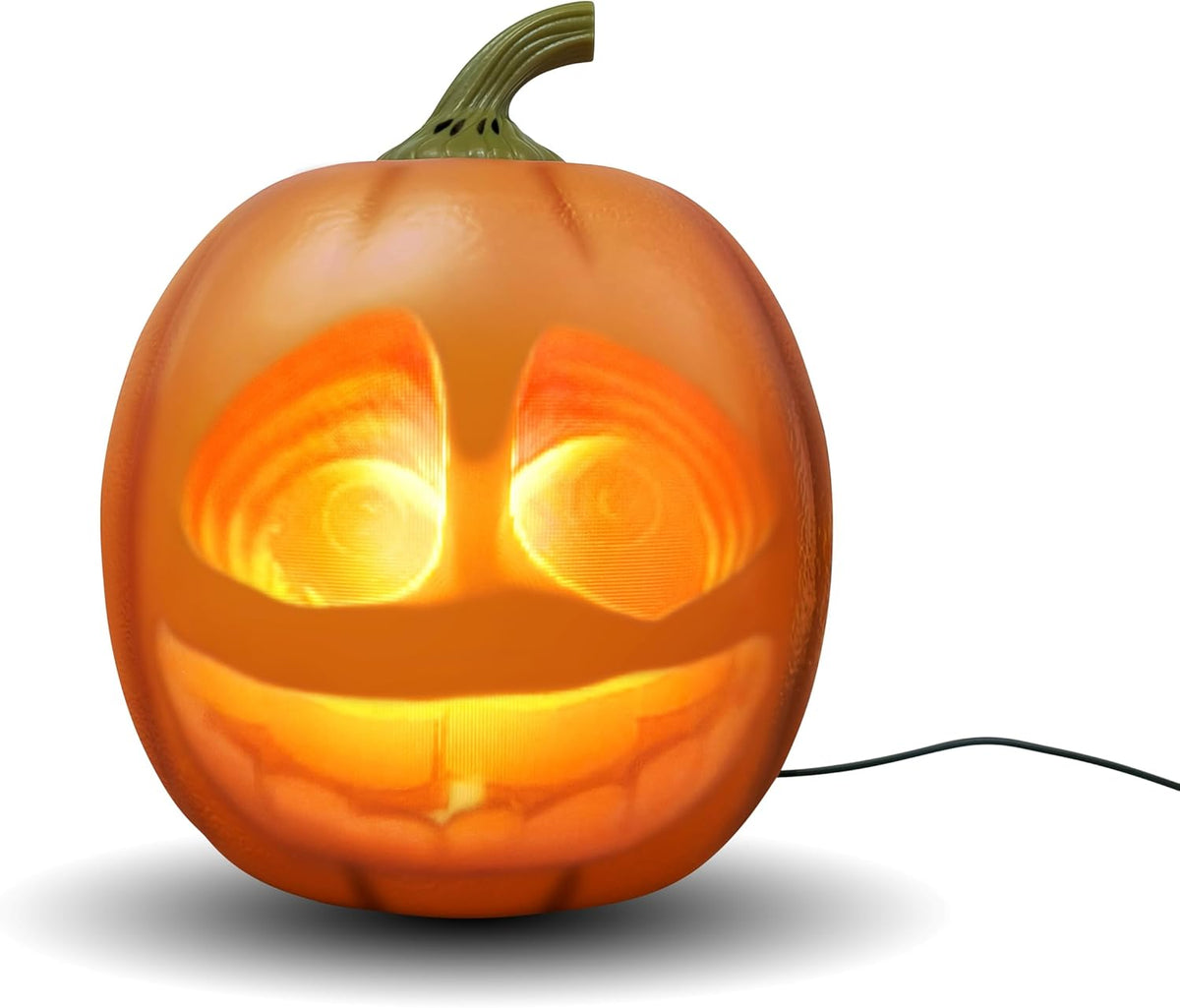 Interactive Halloween Pumpkin with Projector and Motion Sensor