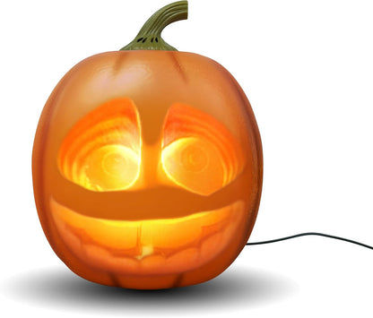 Interactive Halloween Pumpkin with Projector and Motion Sensor