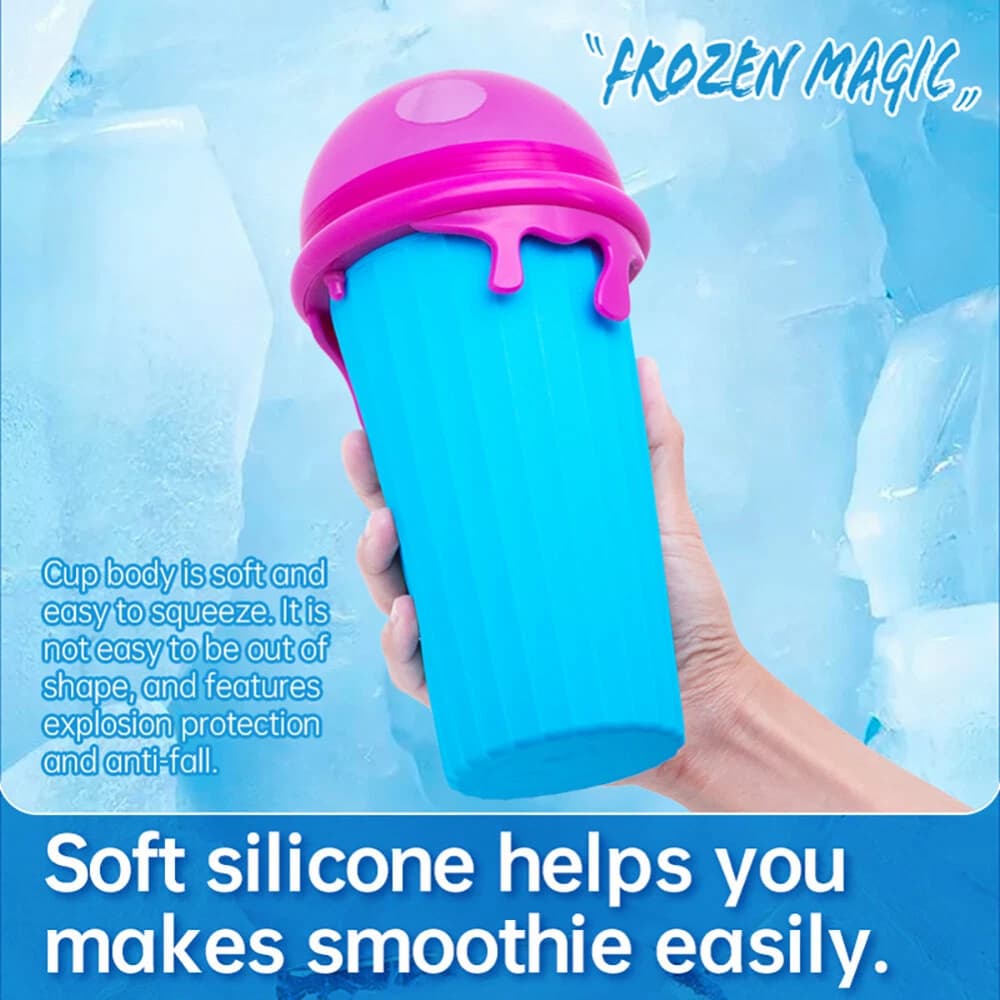 Frosty Beverage Chiller – Enjoy Perfectly Frozen Drinks Anytime, No Blender Needed