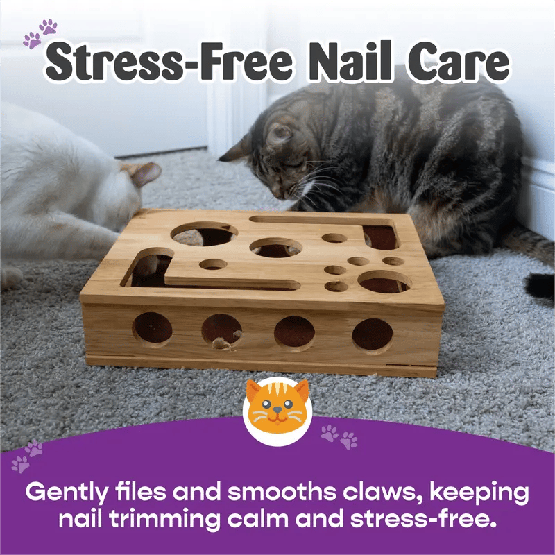 Engaging Cat Puzzle Toy | Interactive Treat Dispenser