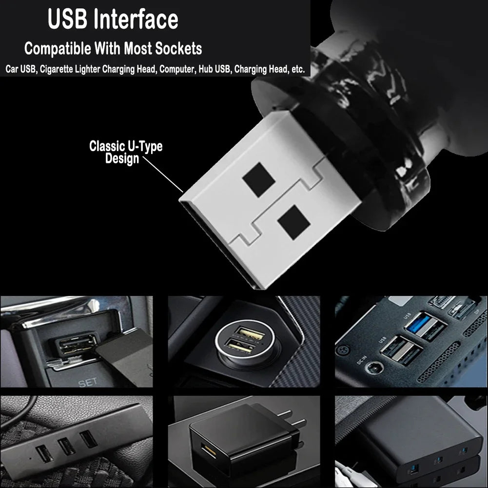 Portable Touch-Dimmable LED Filament Mini Glass Lamp with USB Ambient Light – Perfect for Car, Bedroom & Travel