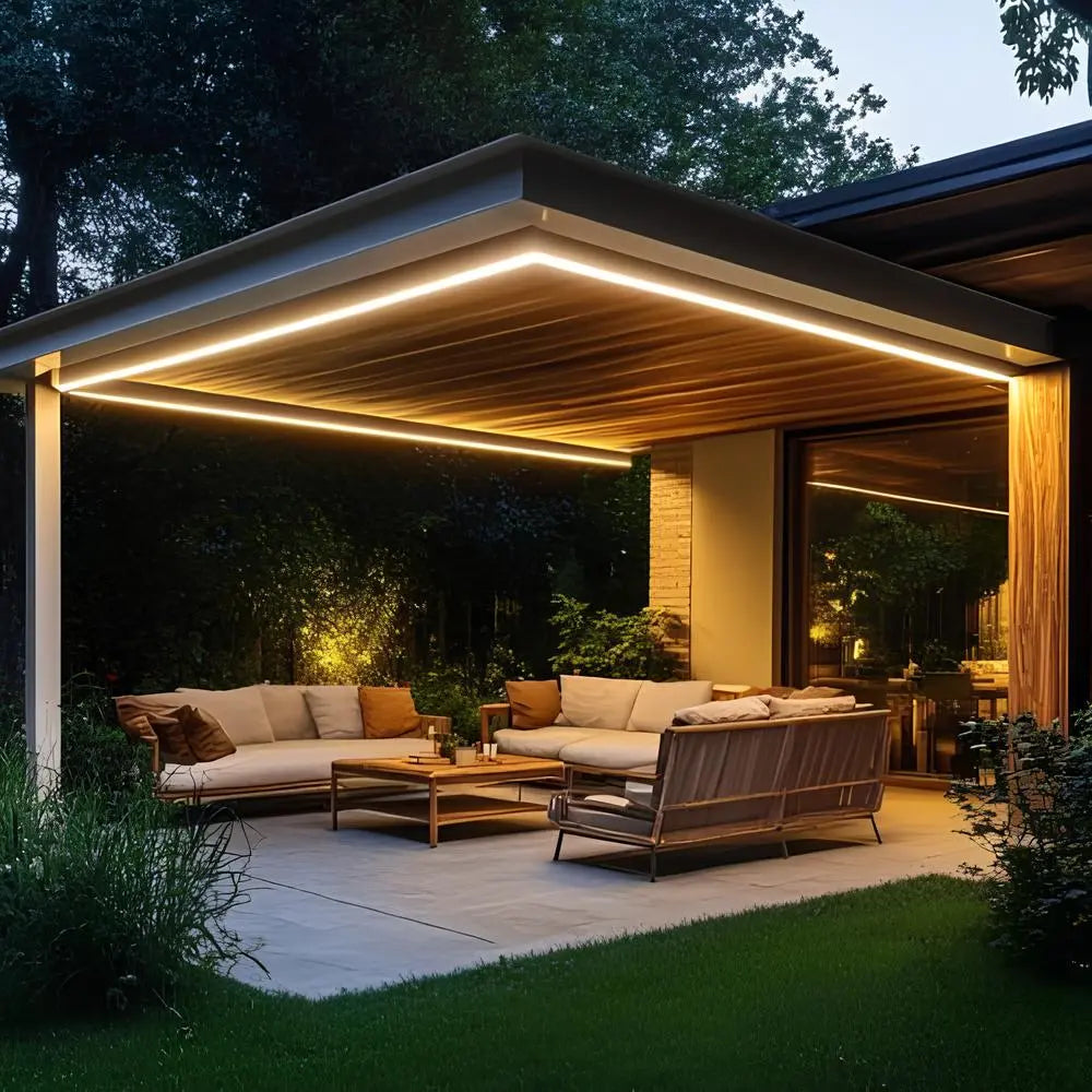 Weather-resistant LED Light with Motion Sensor – Flexible and Dimmable Strip