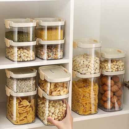 Airtight Cereal Storage Container with Foldable Spout – Limited Time Offer