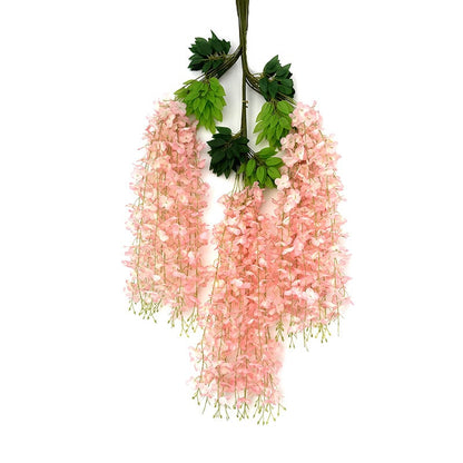 Vibrant, Lush Wisteria Plant that Requires No Watering