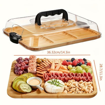 Cheese Serving Board with Cover