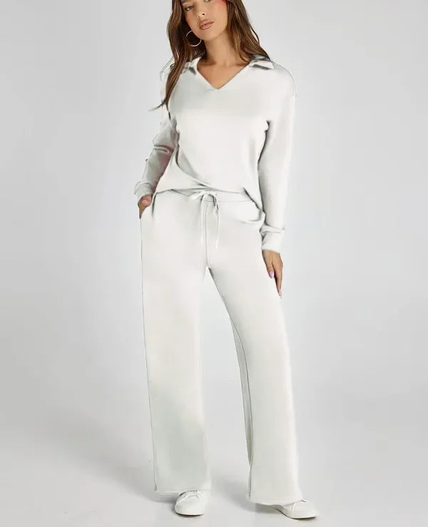 Cozy Hoodie Set in Violet | Stylish and Comfortable Lounge Wear