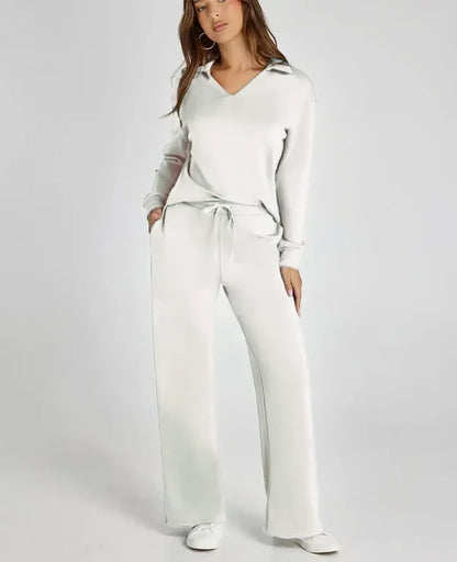 Cozy Hoodie Set in Violet | Stylish and Comfortable Lounge Wear