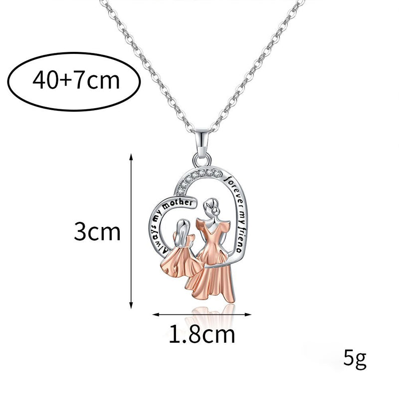Elegant Necklace for Mother and Daughter - Ideal Mother’s Day Gift
