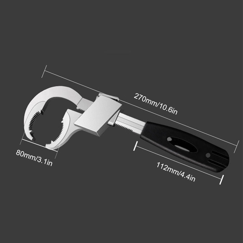 Versatile Bathroom Adjustable Wrench Tool