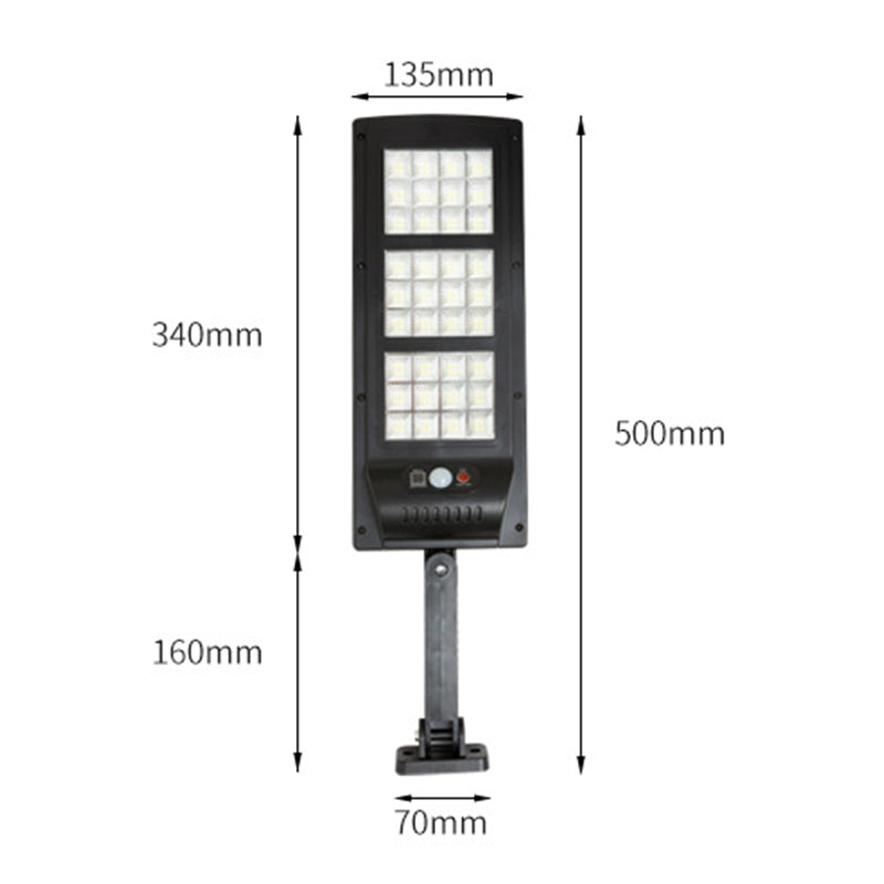 Solar-Powered Motion-Activated Outdoor Light