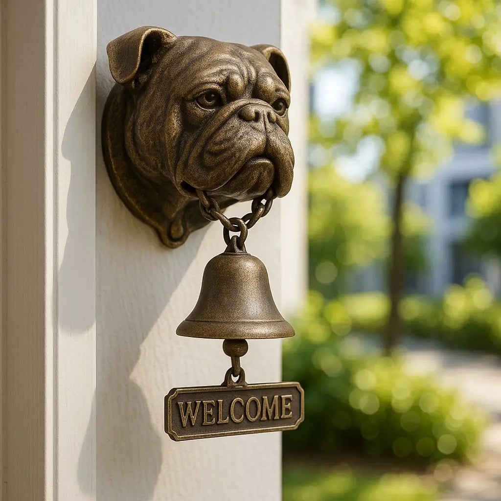 Shepherd Design Wall Bell in Bronze – Elegant Welcome Chime