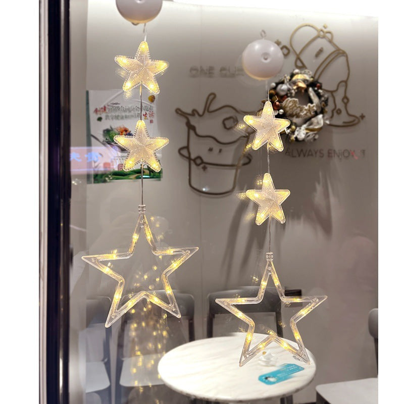 Christmas Window Light with Suction Cup
